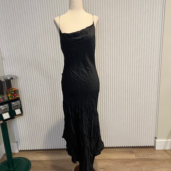 DIESEL Women's D-Mint Dress Size 42/US6 In Black - Picture 4 of 15